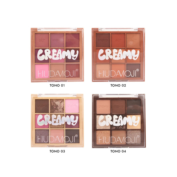 Paleta Sombras Creamy Hudavioji REF 325A