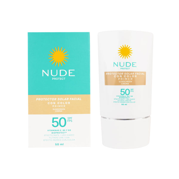 Primer Protector Facial Color 50ML Nude