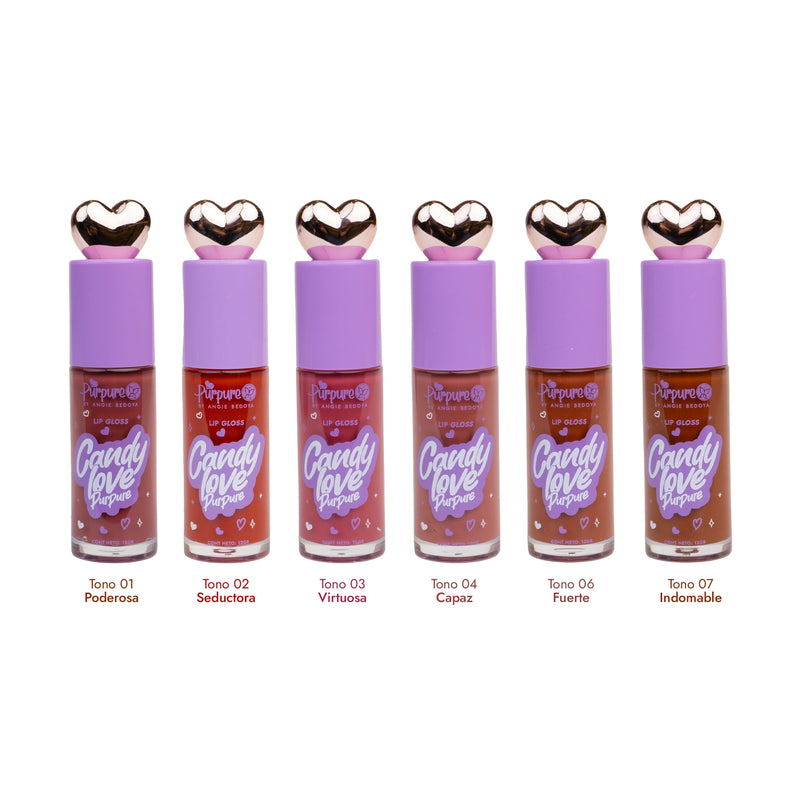 Lip Gloss Candy Love Purpure (Morado)