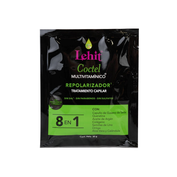 Tratamiento Coctel Multivitaminico 8 en 1 Lehit