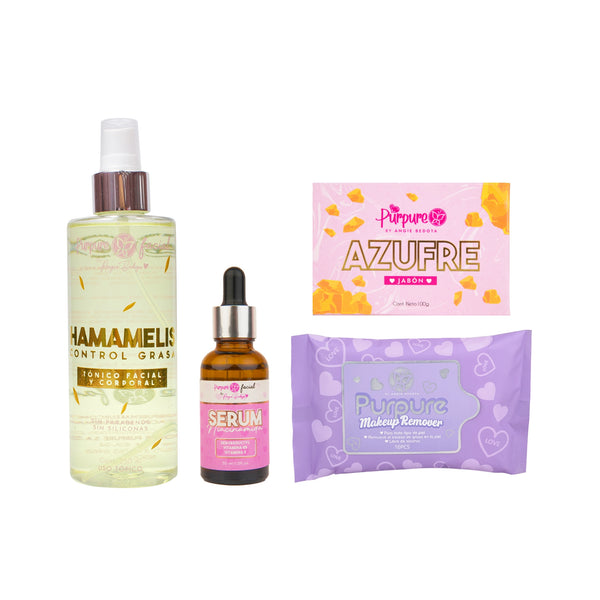 Kit Piel Grasa Purpure