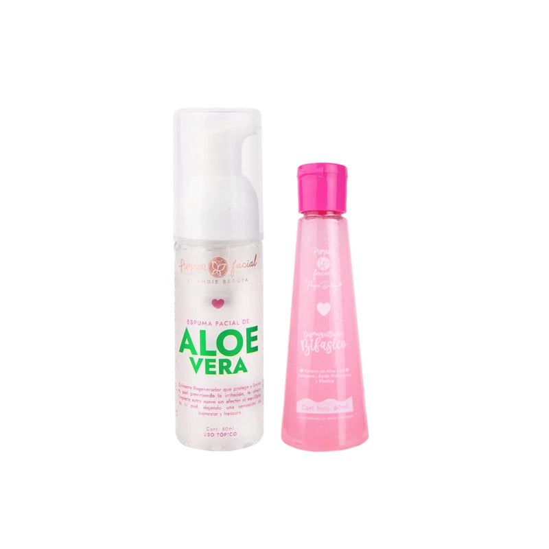 Combo Mini Espuma y Mini Desmaquillante Purpure