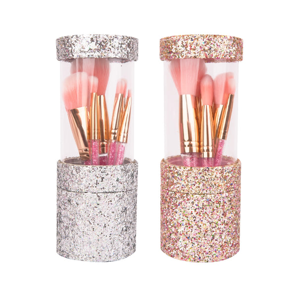 Set de Brochas + Estuche Escarchado REF ABM26-065