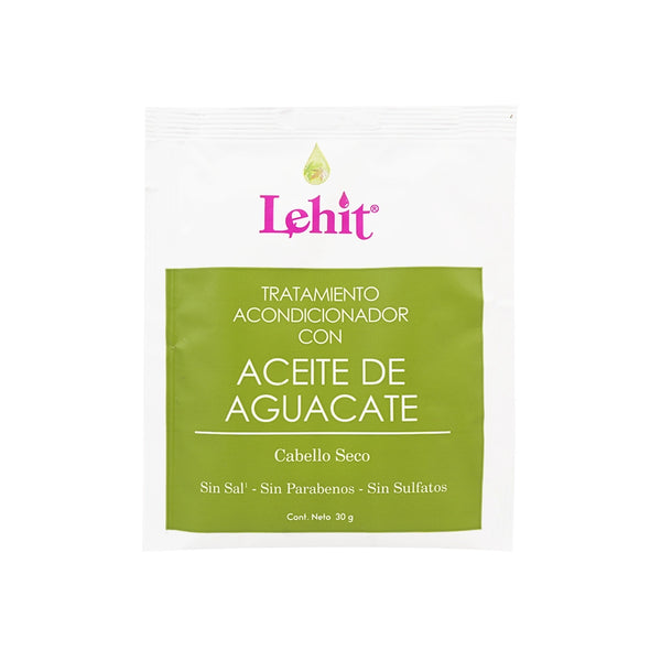 Tratamiento Acondicionador con Aceite de Aguacate Lehit
