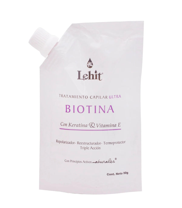 Tratamiento Biotina con Keratina y Vitamina E Lehit