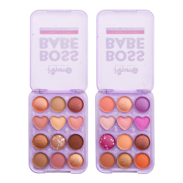 Sombras BOSS BABE MINI X12 tonos - PURPURE