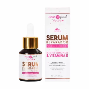 Serum Reparador Nocturno + Vitamina E, Purpure Facial